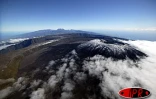 Dimanche 3 août 2003 -
Image de neige à La Réunion - 
Photo Hervé Douris