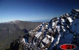 Dimanche 3 août 2003 -
Image de neige à La Réunion - 
Photo Hervé Douris