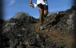 Traversée de la Plaine des Sables dans la région du volcan lors du Grand raid 2002