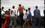 Le Nord de l'île a été fortement frappé par les vents et les pluies d'Ando, le cyclone tropical intense qui est passé à proximité de La Réunion le samedi 6 janvier 2001