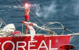 Mercredi 14 mars 2007 - 
Après 150 jours 23 heures et 48 minutes, Maud Fontenoiy a bouclé son tour du monde à contre courant