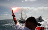 Mercredi 14 mars 2007 - 
Après 150 jours 23 heures et 48 minutes, Maud Fontenoiy a bouclé son tour du monde à contre courant
