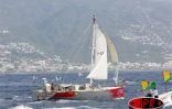 Mercredi 14 mars 2007 - 
Après 150 jours 23 heures et 48 minutes, Maud Fontenoiy a bouclé son tour du monde à contre courant