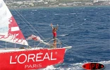 Mercredi 14 mars 2007 - 
Après 150 jours 23 heures et 48 minutes, Maud Fontenoiy a bouclé son tour du monde à contre courant
