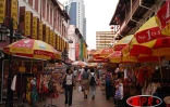 Images de vie quotidienne à Singapour