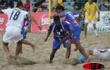 Dimanche 8 octobre 2006 -

Phase de jeu du tournoi de beach Soccer à Saint-Pierre remporté par l&quot;équipe de France entraînée par Éric Cantona