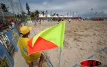 Dimanche 8 octobre 2006 -

Phase de jeu du tournoi de beach Soccer à Saint-Pierre remporté par l&quot;équipe de France entraînée par Éric Cantona