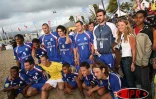 Dimanche 8 octobre 2006 -

Phase de jeu du tournoi de beach Soccer à Saint-Pierre remporté par l&quot;équipe de France entraînée par Éric Cantona