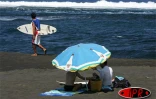 Sobres, exubérants, démonstratifs, discrets, les parasols fleurissent partout sur les plages