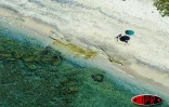 La plage de Grand Bois à Saint-Pierre (Sud)