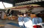 Visites des ateliers d'Air Mauritius à Plaisance -
Les avions sont démontées est entièrement vérifiés -
Photo J.-Y. K.