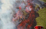 Lundi 2 avril 2007 -

Le piton de la Fournaise est entré en éruption à 10 heures
