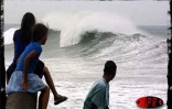 Ando est passé au plus près de La Réunion samedi 6 janvier 2001 en fin d'après-midi. Il a provoqué de fortes précipitations et des vents violents en rafales