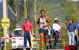 lors de l'édition 2001 du Grand raid, l'une des courses de montagnes les plus difficiles au monde