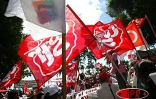 Environ 15 000 personnes ont manifesté à Saint-Denis à l'occasion de la fête du 1er mai 2003. C'est la première fois que la célébration d'un 1er mai rassemble autant de monde à La Réunion