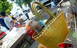 Image de sac au marché forain
