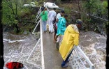 Le cyclone tropical Ando, qui a frôlé La Réunion le samedi 6 janvier 2001, a amené de fortes précipitations dans son sillage