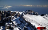 Dimanche 3 août 2003 -
Image de neige à La Réunion - 
Photo Hervé Douris
