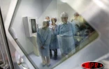 Vendredi 17 août 2007 -

Le c?ur du cyclotron, un accélérateur de particules, un équipement de haute technologie contribuant à la détection précoce de certains cancers