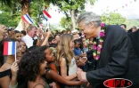 Jeudi 18 mai 2006 -

Dominique de Villepin est de retour à la Réunion 3 mois après la crise de l'épidémie de chikungunya