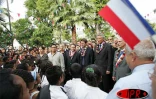 Jeudi 18 mai 2006 -

Dominique de Villepin s'est rendu dans l'ouest à Saint-Paul où il a été chaudement acclamé