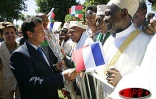 Jeudi 14 avril 2005 -

Marc Ravalomanana, président de la République de Madagascar en visite à La Réunion
