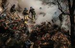 Ukraine: Kiev frappée par des drones kamikazes, un avion militaire russe s'écrase près de la frontière