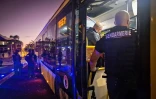 contrôle de la gendarmerie sur le réseau de transport urbain Saint-Louis