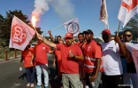 Mobilisation contre la réforme des retraites au Port