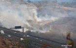 incendie dans la savane cap lahoussaye novembre 2022