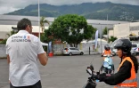 Des élèves du lycée Bellepierre ont participé à une matinée de sensibilisation à la conduite d’un deux-roue motorisé.