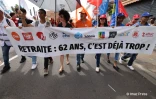 Réformes des retraites - manifestation