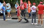 Rond-point de Gillot : mobilisation contre la réforme des retraites