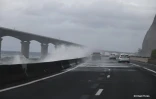 Freddy - Route du littoral basculée