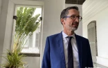 Jérôme Filippini en préfecture, lors du point presse sur Freddy cyclone très intense