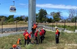 secours sur le téléphérique
