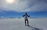 Alain Joineau au Ice Marathon 2022
