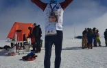 Alain Joineau au Ice Marathon 2022