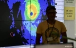 Freddy, cyclone intense, sur les écrans de Météo France Photo RB
