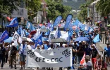 Manifestation contre la réforme des retraites à Saint-Denis
