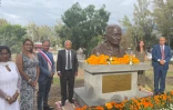 inauguration Jardin de Mathatma Gandhi saint paul