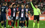 Ligue 1: le Paris SG à dix sauve un point à Reims