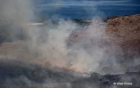 incendie dans la savane cap lahoussaye novembre 2022