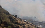 incendie dans la savane cap lahoussaye novembre 2022