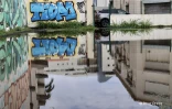Pluie - La Réunion - flaques
