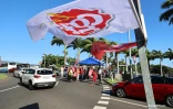 Contre la réforme des retraites : mobilisation devant des centres commerciaux à Saint-Denis