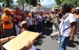 Manifestation contre la réforme des retraites à Saint-Denis