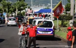 Contre la réforme des retraites : mobilisation devant des centres commerciaux à Saint-Denis