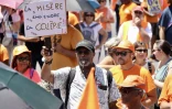 Manifestation contre la réforme des retraites à Saint-Denis