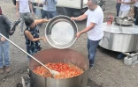 record du monde rougail saucisses à La Possession